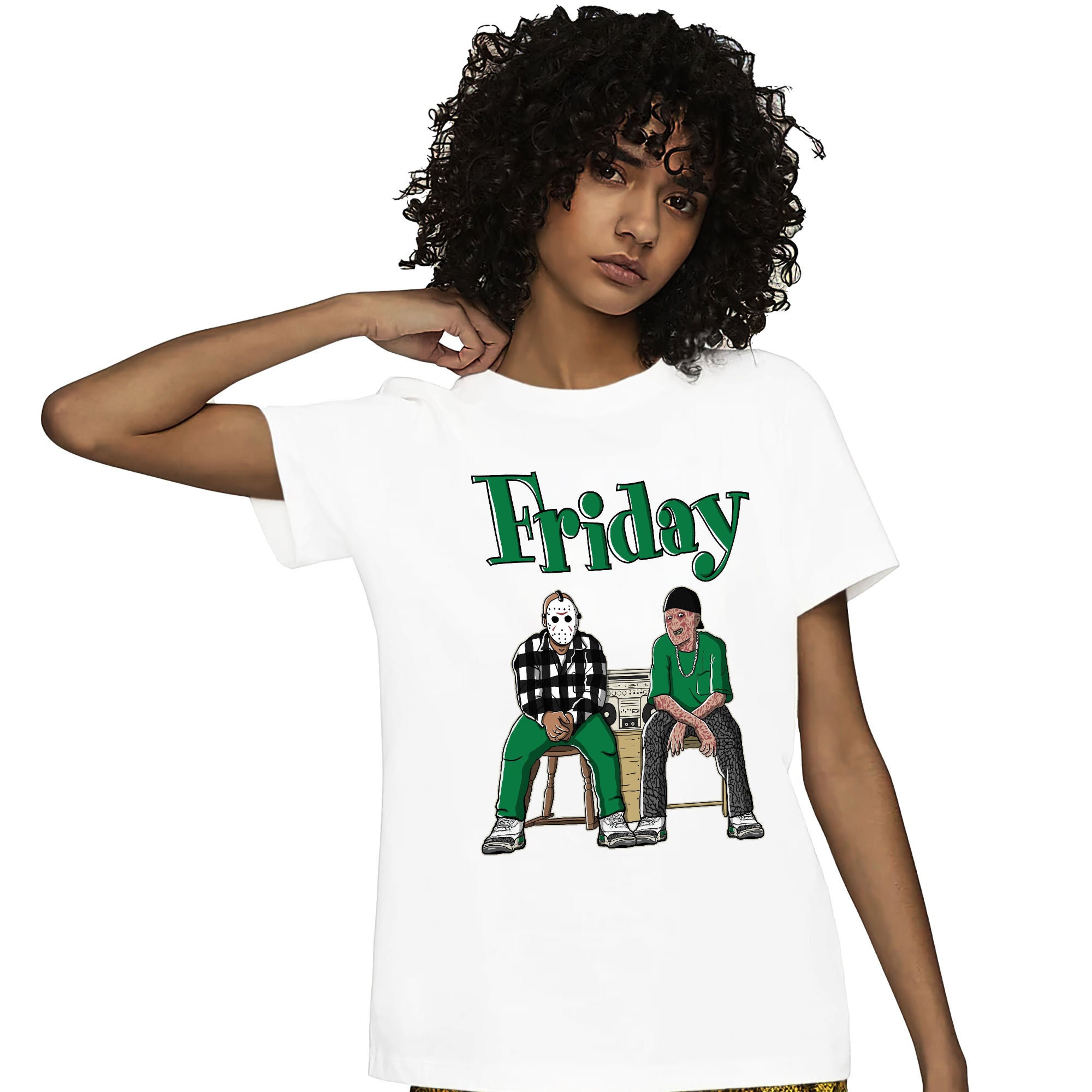 Jordan 3 Lucky Green Unisex Shirt Friday, Shirt To Match Sneaker