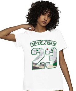 Jordan 3 Lucky Green Unisex Shirt Number 23 CM3 Custom Text, Shirt To Match Sneaker