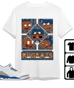 Jordan 3 Wizards Unisex Shirt 90s TV Style, Shirt To Match Sneaker