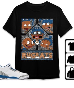 Jordan 3 Wizards Unisex Shirt 90s TV Style, Shirt To Match Sneaker