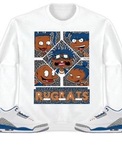 Jordan 3 Wizards Unisex Shirt 90s TV Style, Shirt To Match Sneaker