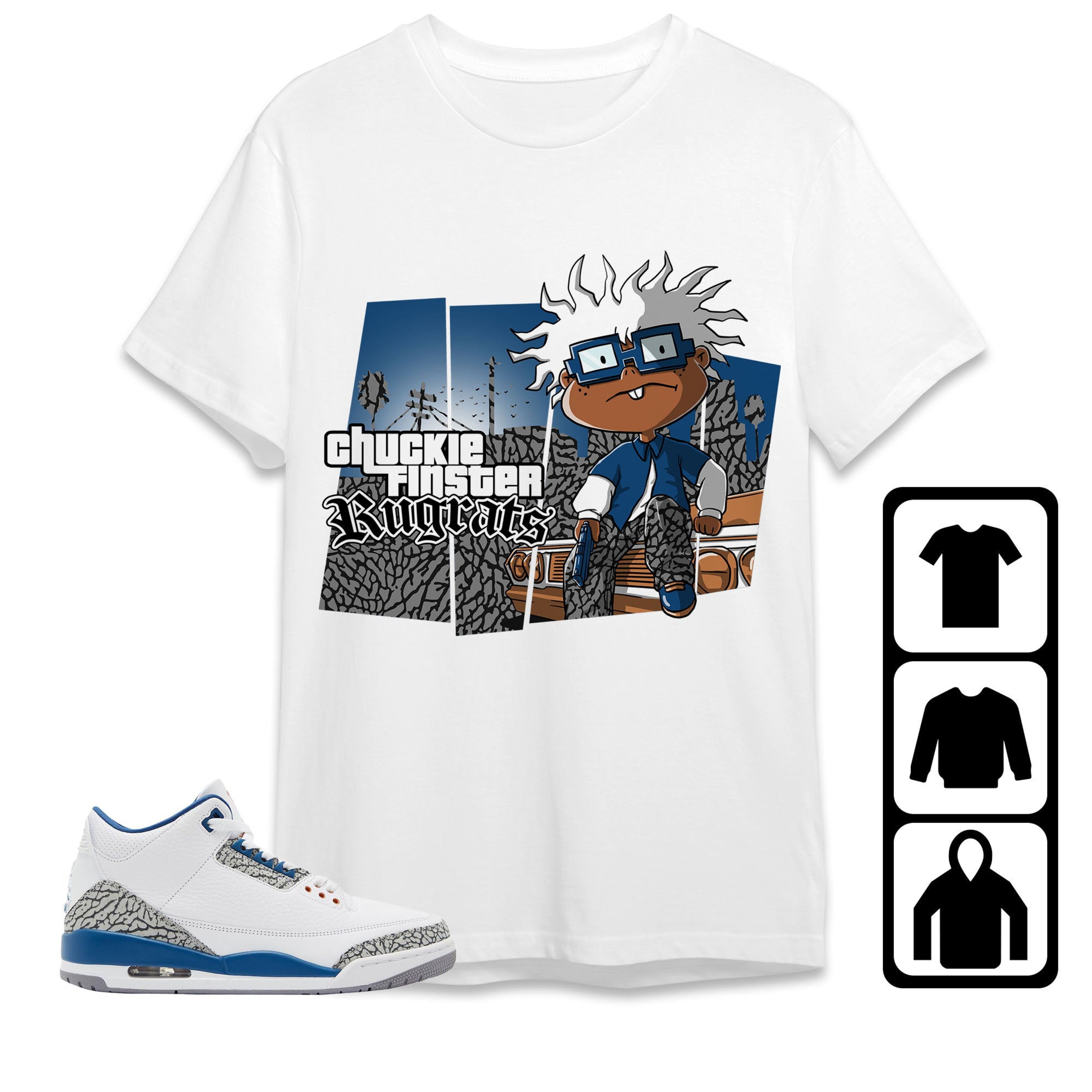Jordan 3 Wizards Unisex Shirt GTA, Shirt To Match Sneaker