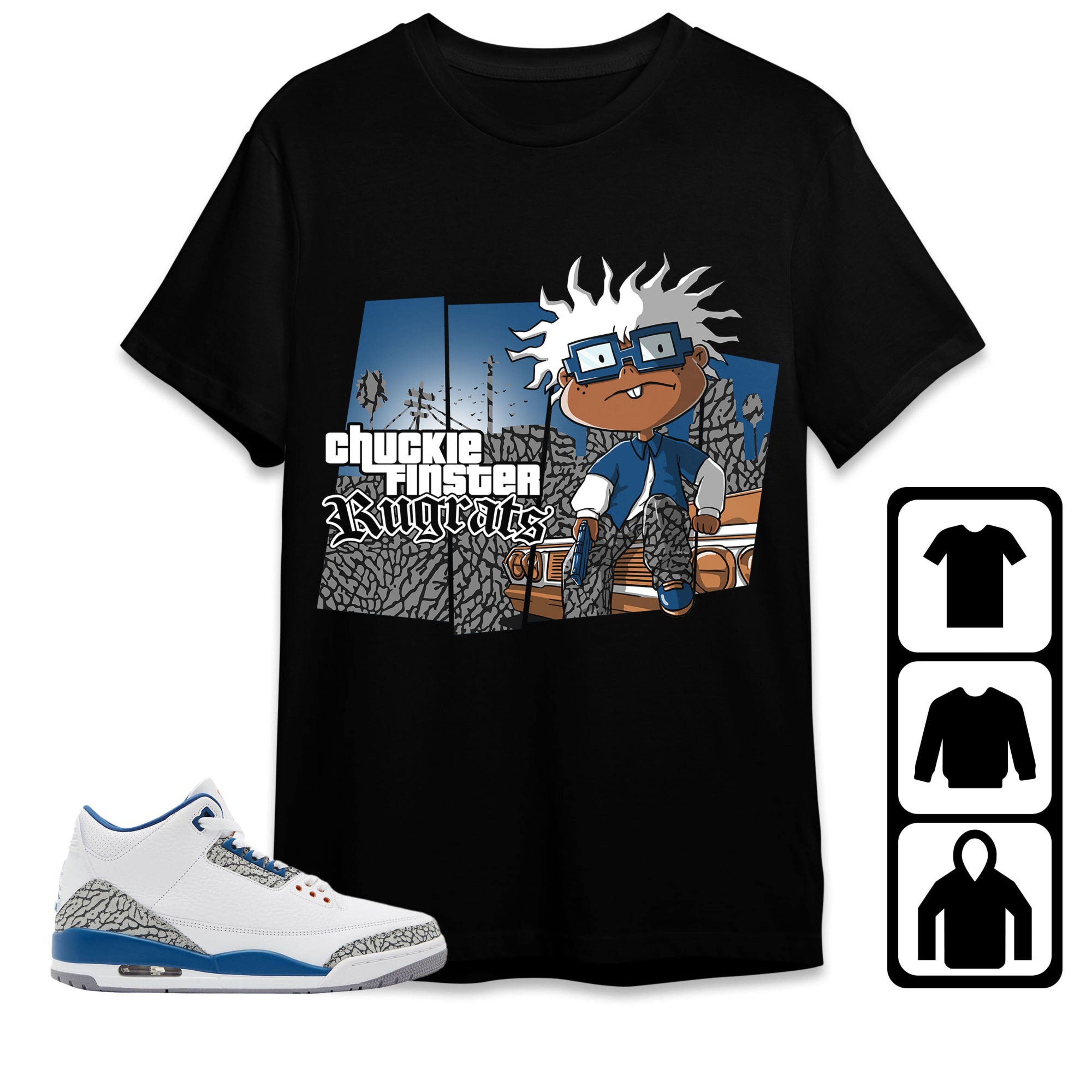 Jordan 3 Wizards Unisex Shirt GTA, Shirt To Match Sneaker