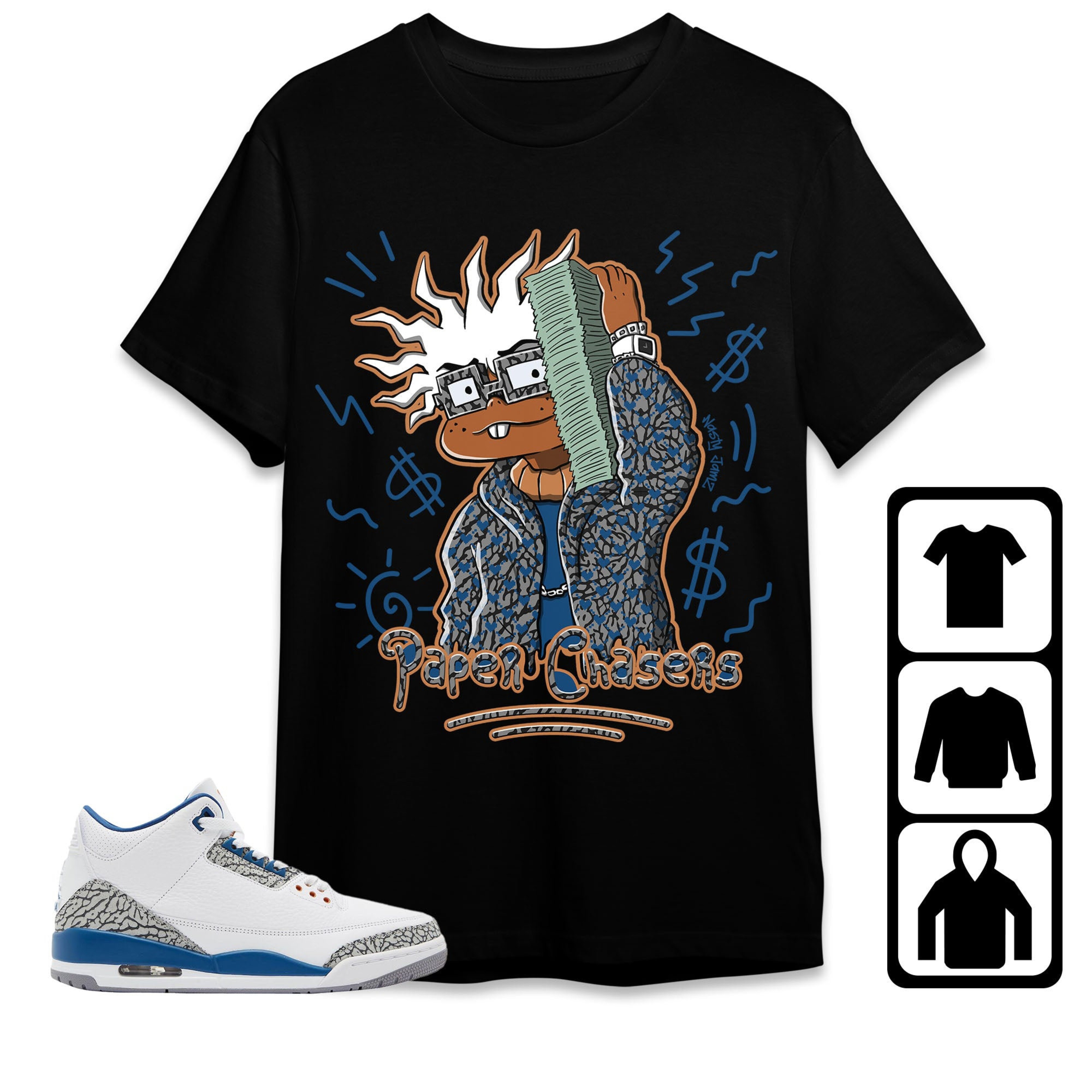 Jordan 3 Wizards Unisex Shirt Money, Shirt To Match Sneaker