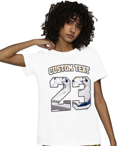Jordan 3 Wizards Unisex Shirt Number 23 CM3 Custom Text, Shirt To Match Sneaker