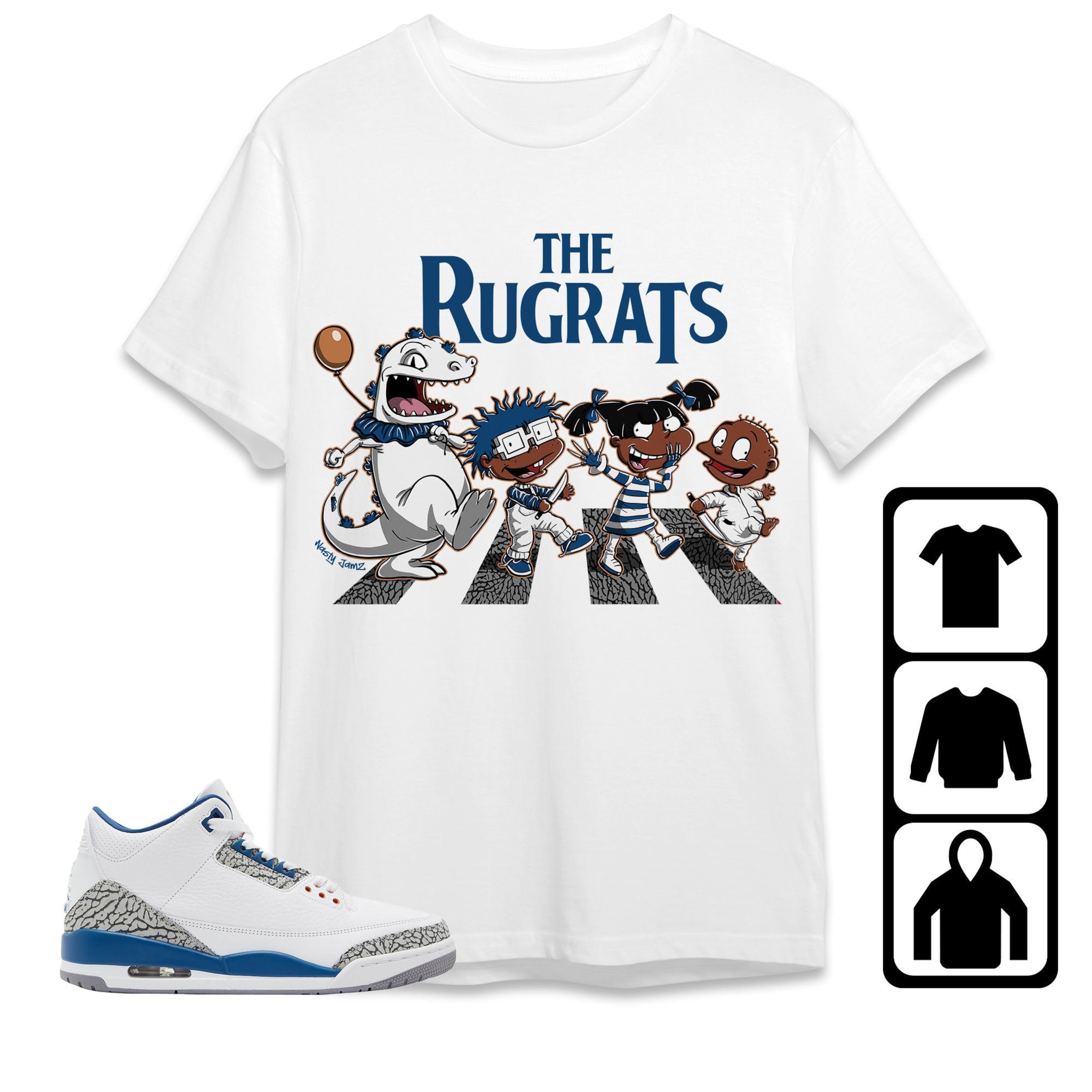 Jordan 3 Wizards Unisex Shirt The, Shirt To Match Sneaker