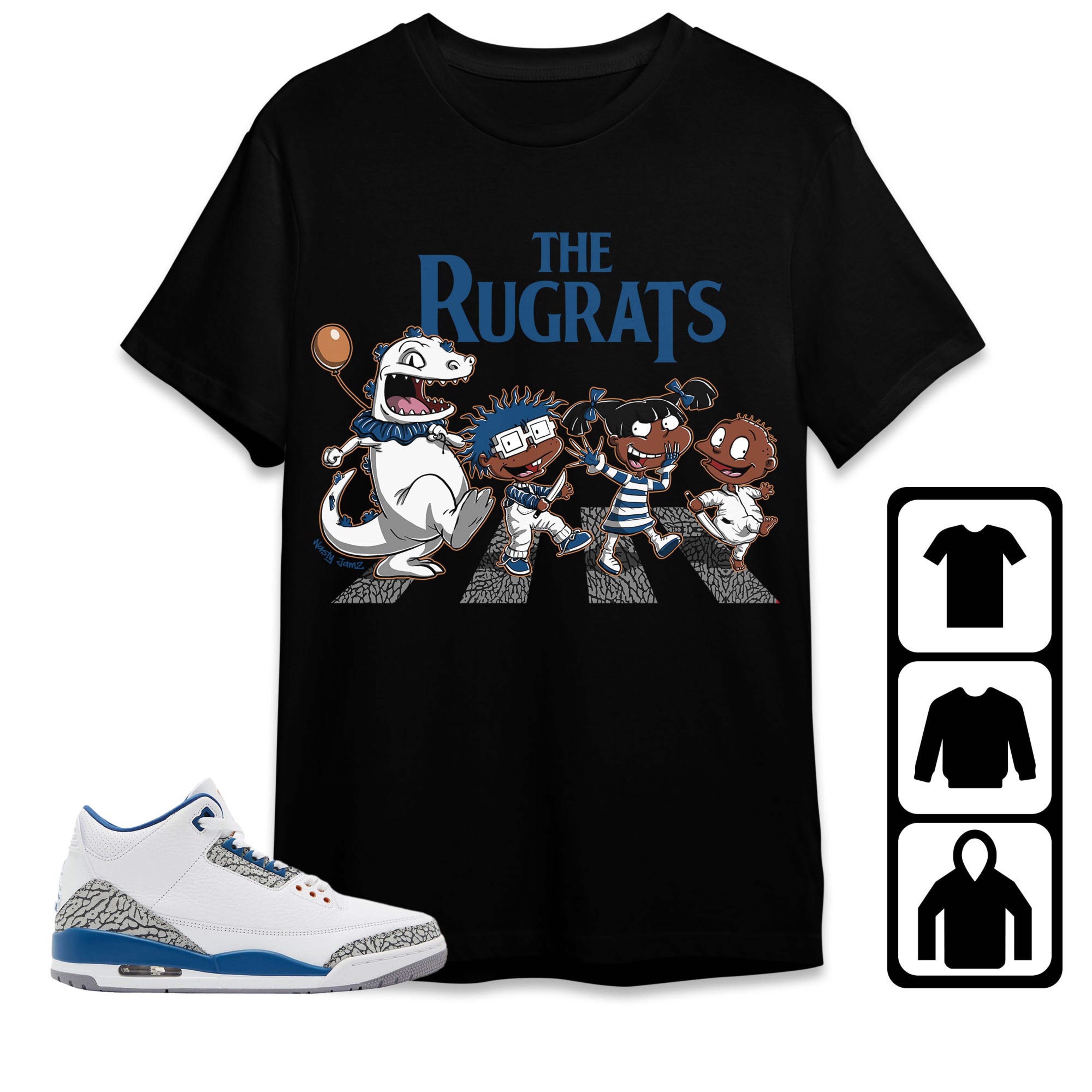 Jordan 3 Wizards Unisex Shirt The, Shirt To Match Sneaker