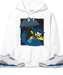 Jordan 3 Wizards Unisex Sweatshirt, Hoodie Shirts Bartman Simpson, Shirt To Match Sneaker