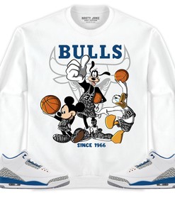 Jordan 3 Wizards Unisex Sweatshirt, Hoodie Shirts Disney Basketball, Shirt To Match Sneaker