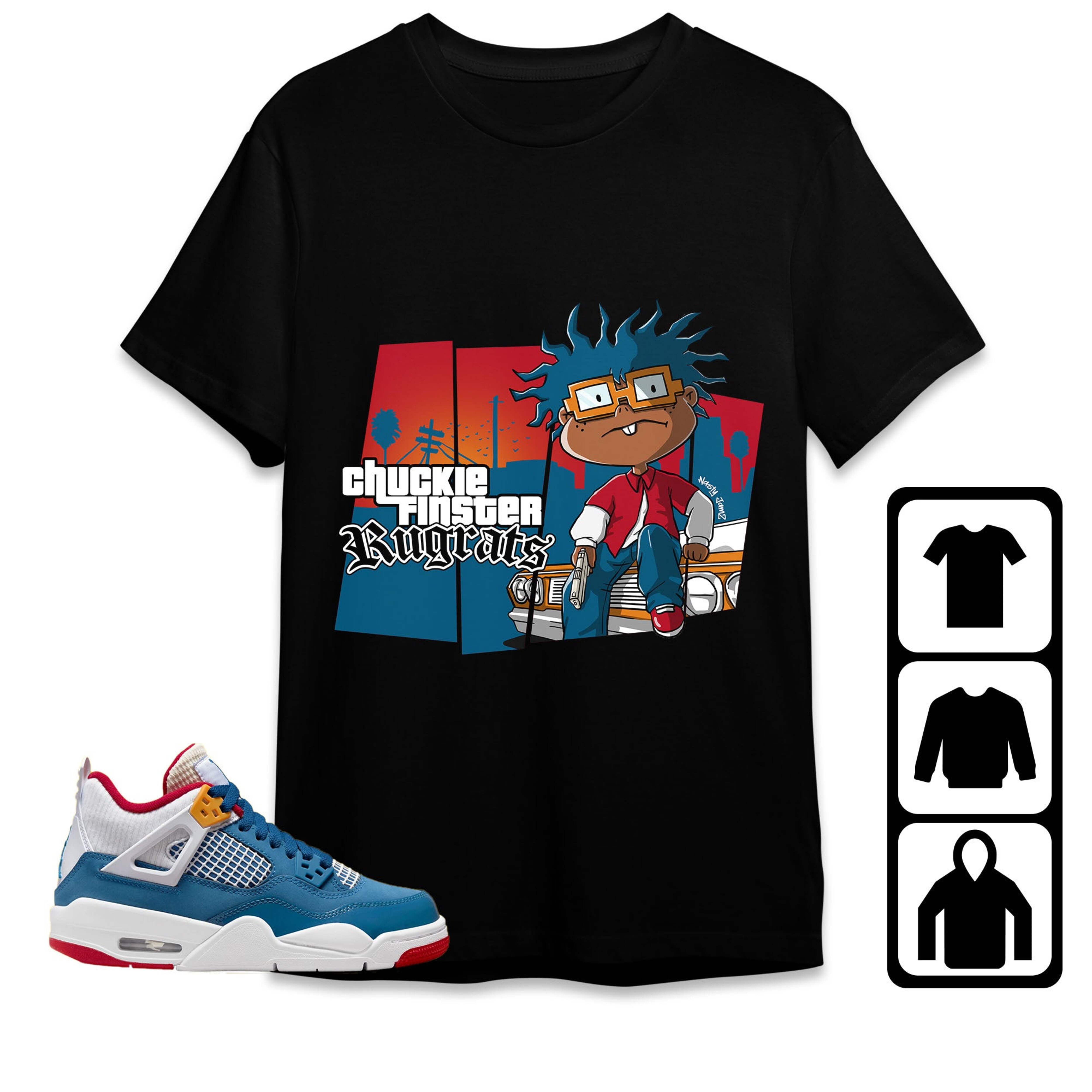 Jordan 4 Messy Room Unisex Shirt GTA, Shirt To Match Sneaker