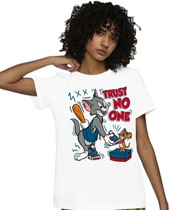 Jordan 4 Messy Room Unisex Shirt Trust No One Cat And Mouse, Shirt To Match Sneaker