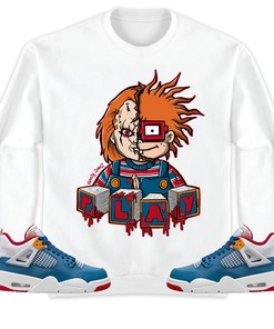 Jordan 4 Messy Room Unisex Sweatshirt, Hoodie Chucky, Shirt To Match Sneaker