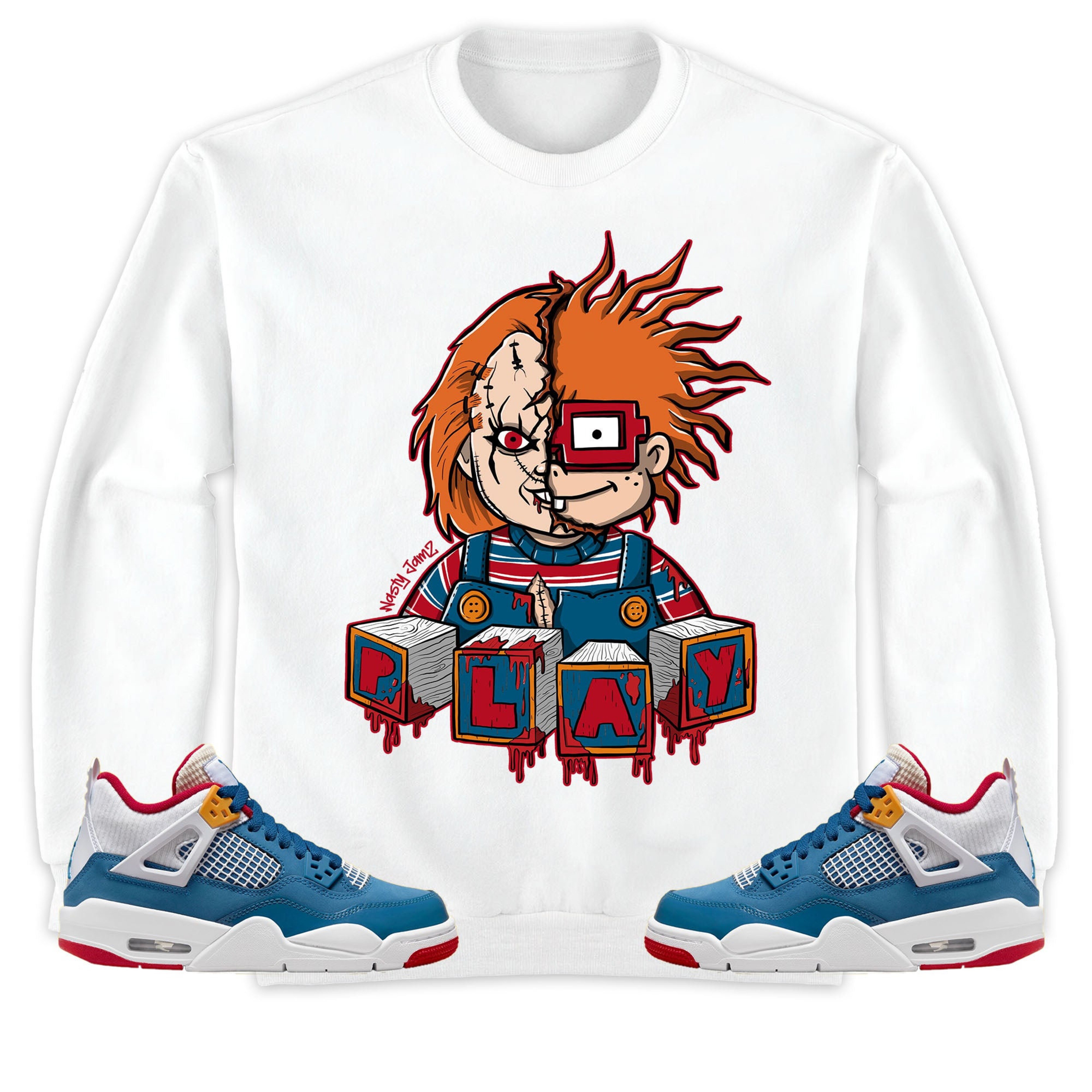 Jordan 4 Messy Room Unisex Sweatshirt, Hoodie Chucky, Shirt To Match Sneaker