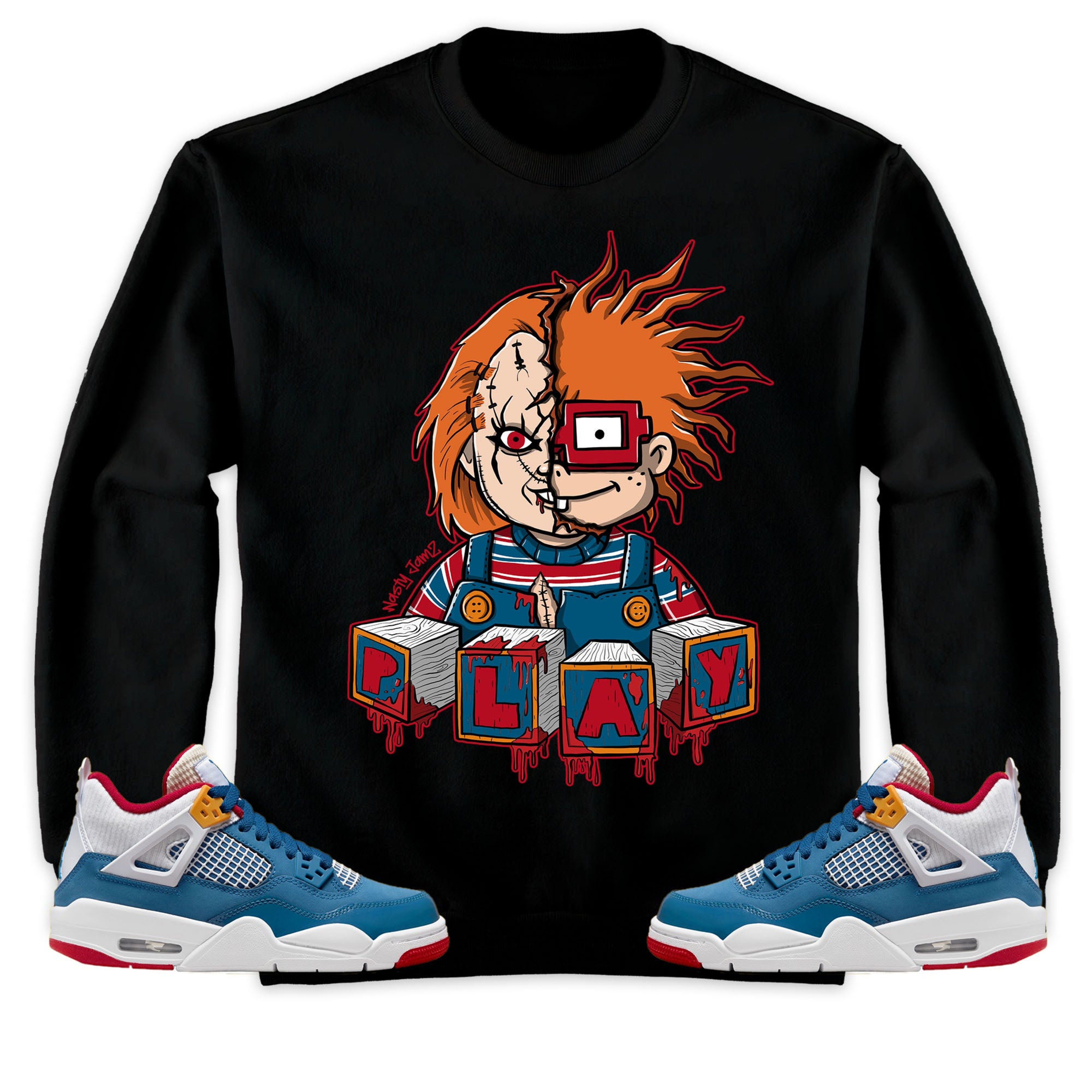 Jordan 4 Messy Room Unisex Sweatshirt, Hoodie Chucky, Shirt To Match Sneaker