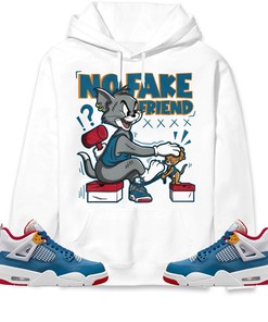 Jordan 4 Messy Room Unisex Sweatshirt, Hoodie Fake Friend Cat And Mouse, Shirt To Match Sneaker