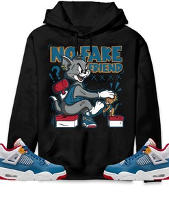 Jordan 4 Messy Room Unisex Sweatshirt, Hoodie Fake Friend Cat And Mouse, Shirt To Match Sneaker