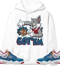 Jordan 4 Messy Room Unisex Sweatshirt, Hoodie Got Em Cat And Mouse, Shirt To Match Sneaker