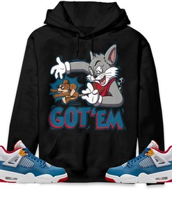 Jordan 4 Messy Room Unisex Sweatshirt, Hoodie Got Em Cat And Mouse, Shirt To Match Sneaker