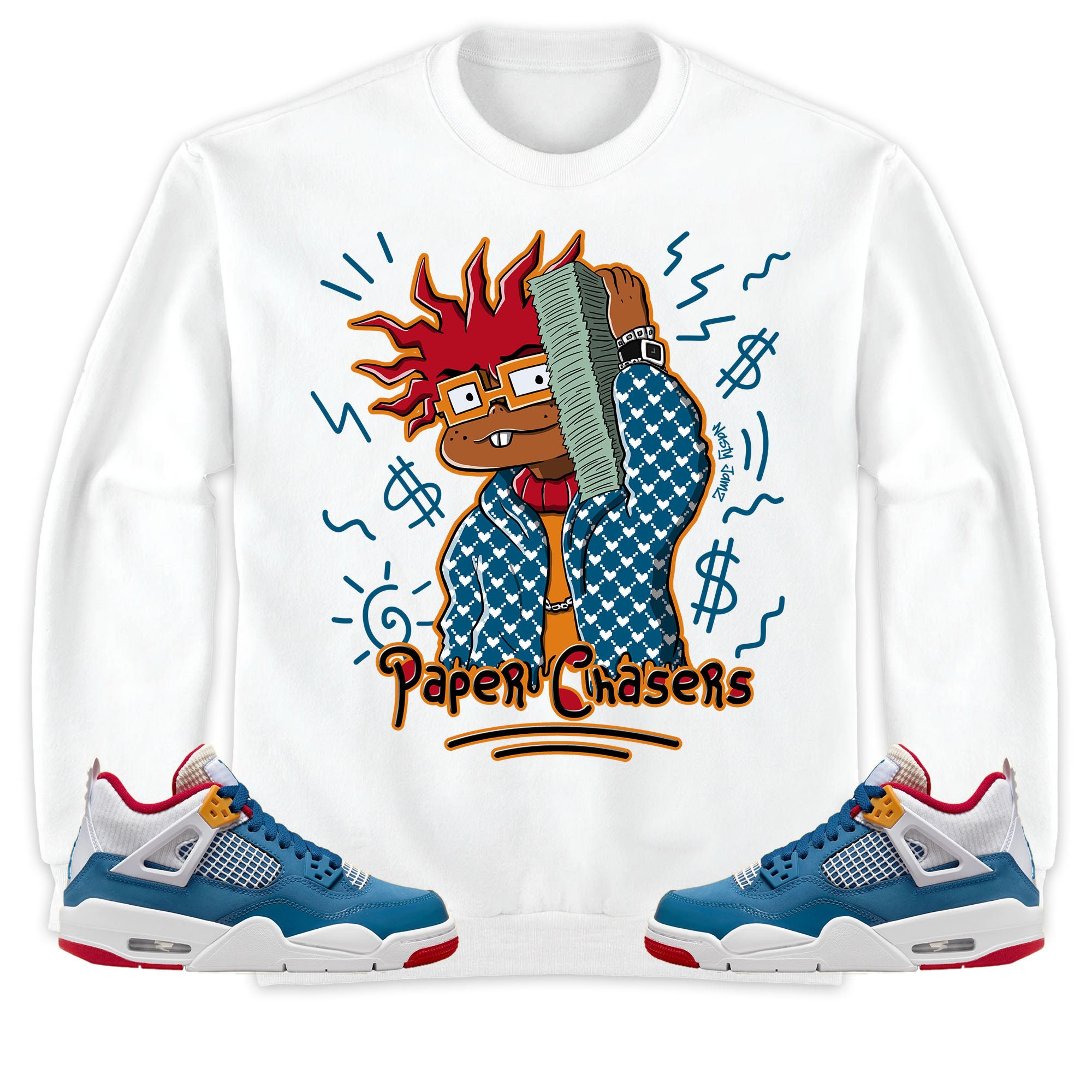 Jordan 4 Messy Room Unisex Sweatshirt, Hoodie Money, Shirt To Match Sneaker
