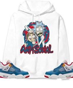 Jordan 4 Messy Room Unisex Sweatshirt, Hoodie Rick Anti Social, Shirt To Match Sneaker