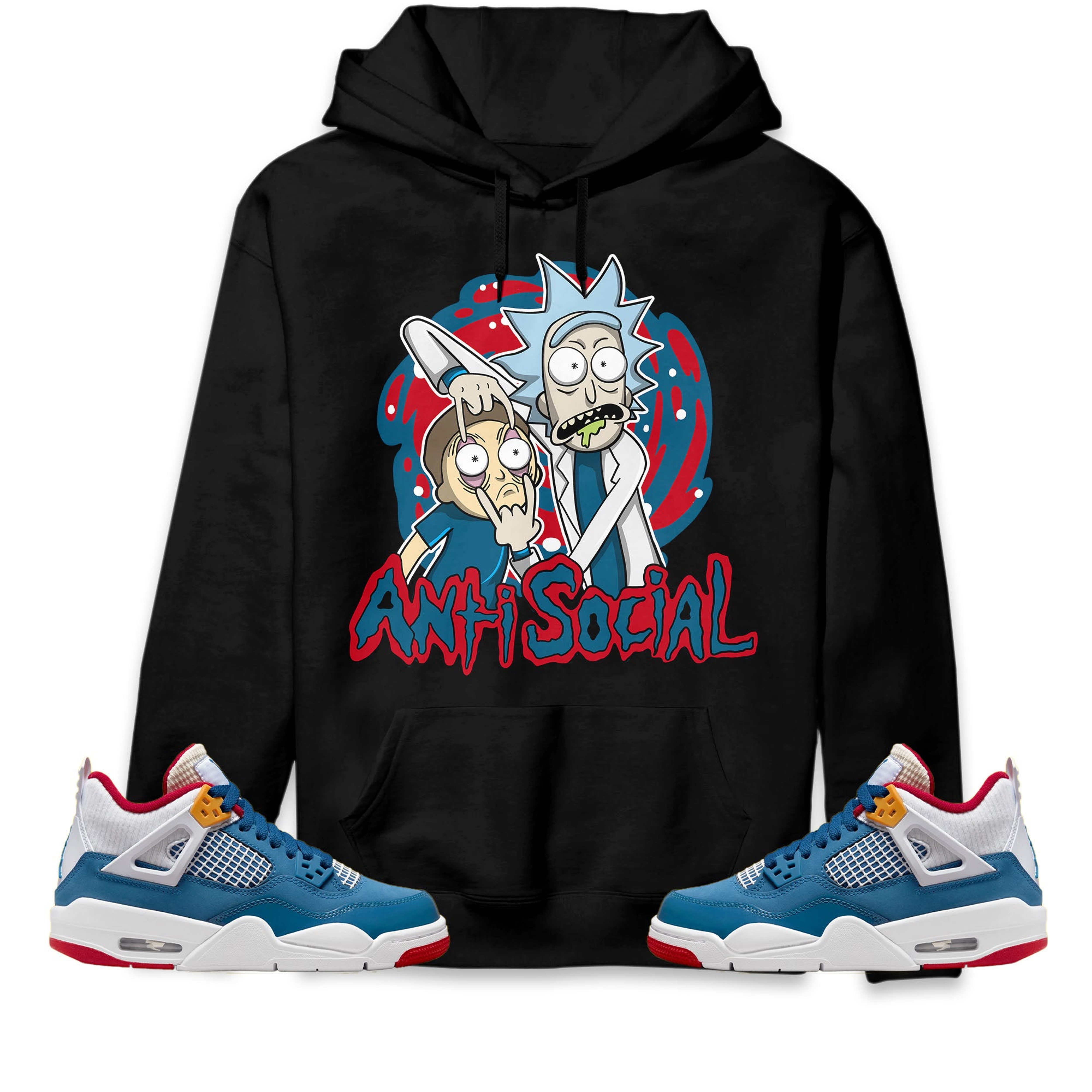 Jordan 4 Messy Room Unisex Sweatshirt, Hoodie Rick Anti Social, Shirt To Match Sneaker