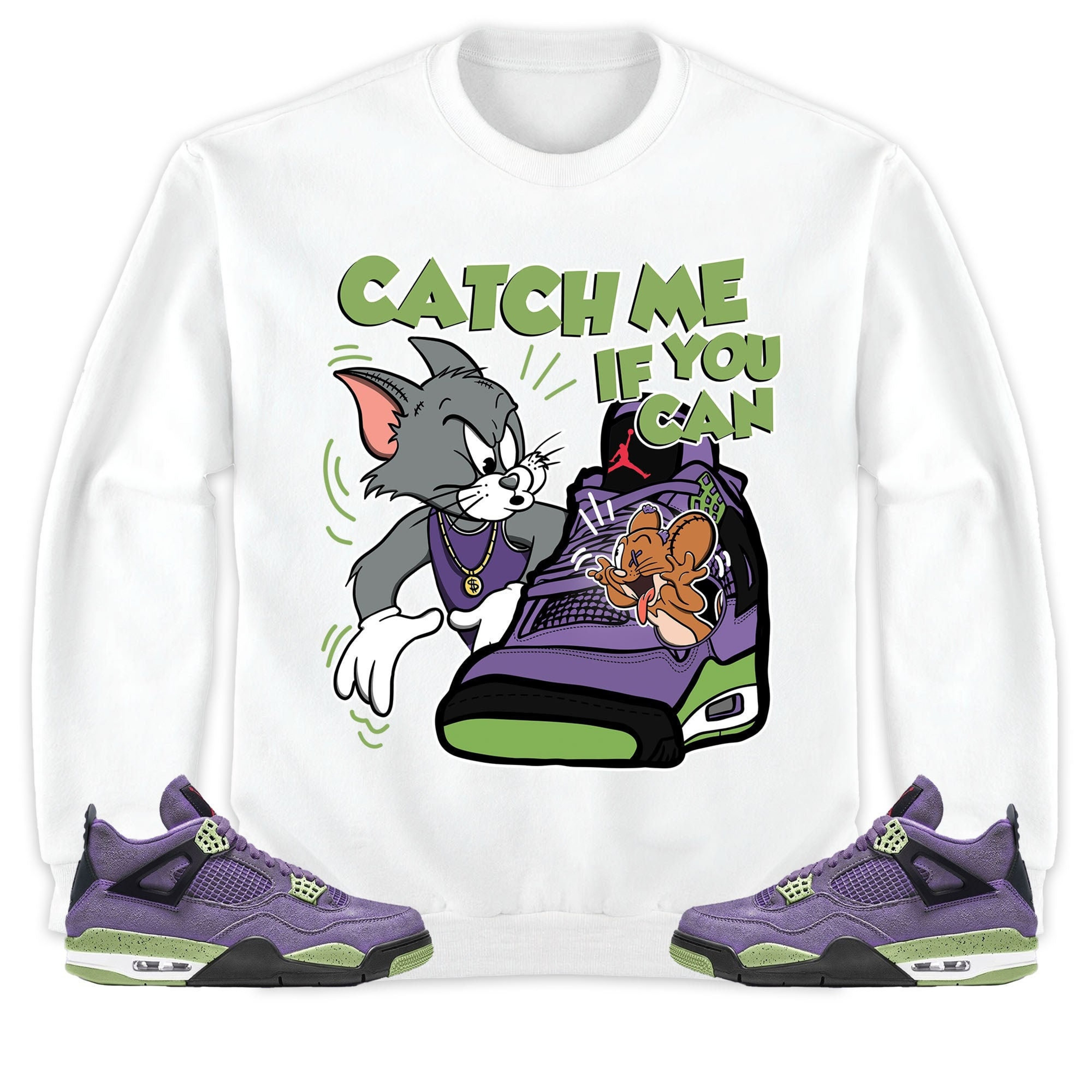 canyon purple jordan 4 shirt