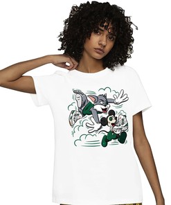 Jordan 4 SB Pine Green Unisex Shirt Cat And Mouse Chasing, Shirt To Match Sneaker
