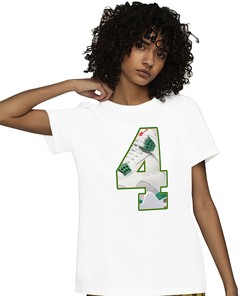Jordan 4 SB Pine Green Unisex Shirt Number 4 CM4, Shirt To Match Sneaker
