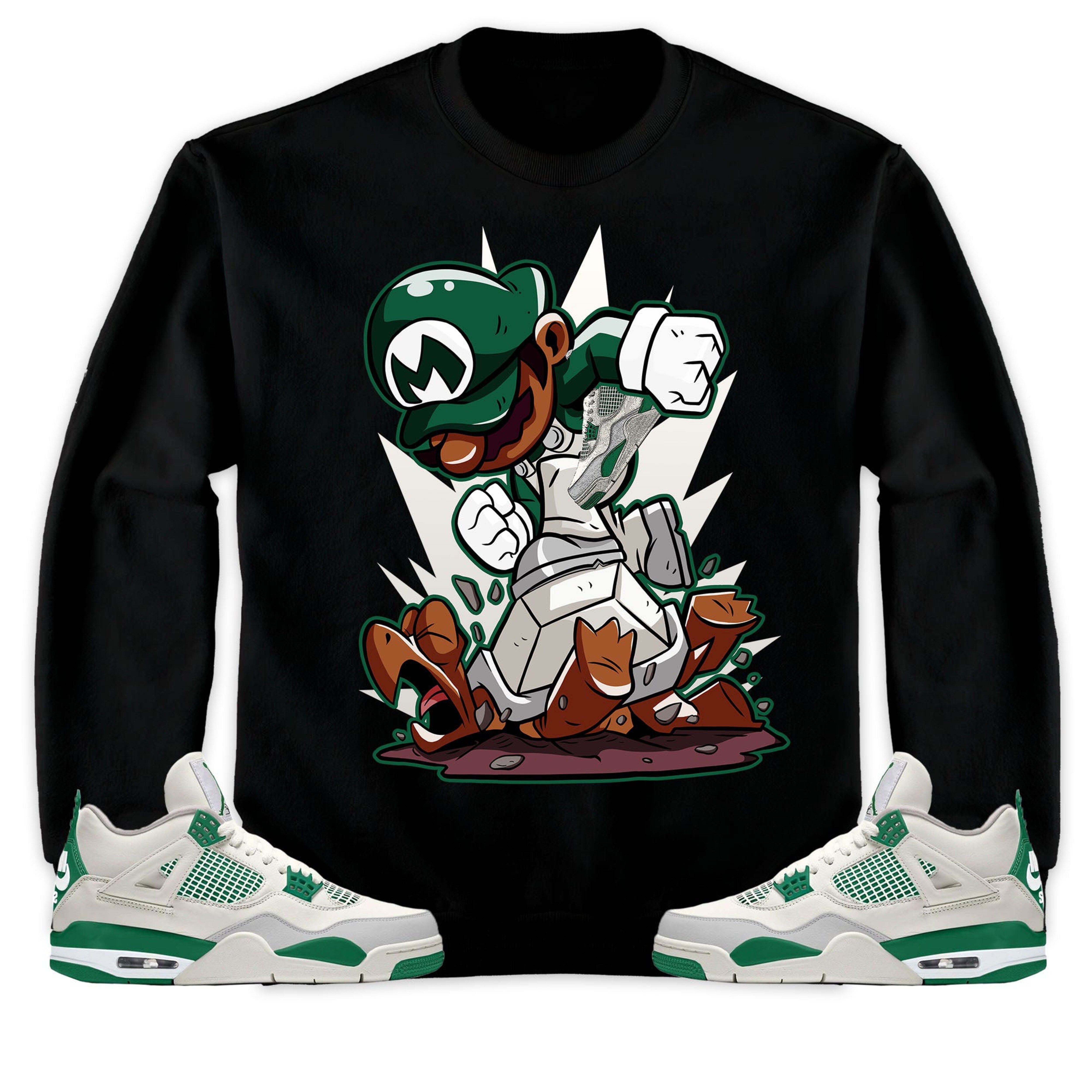 Jordan 4 SB Pine Green Unisex Sweatshirt, Hoodie Super MRO Got Em, Shirt To Match Sneaker