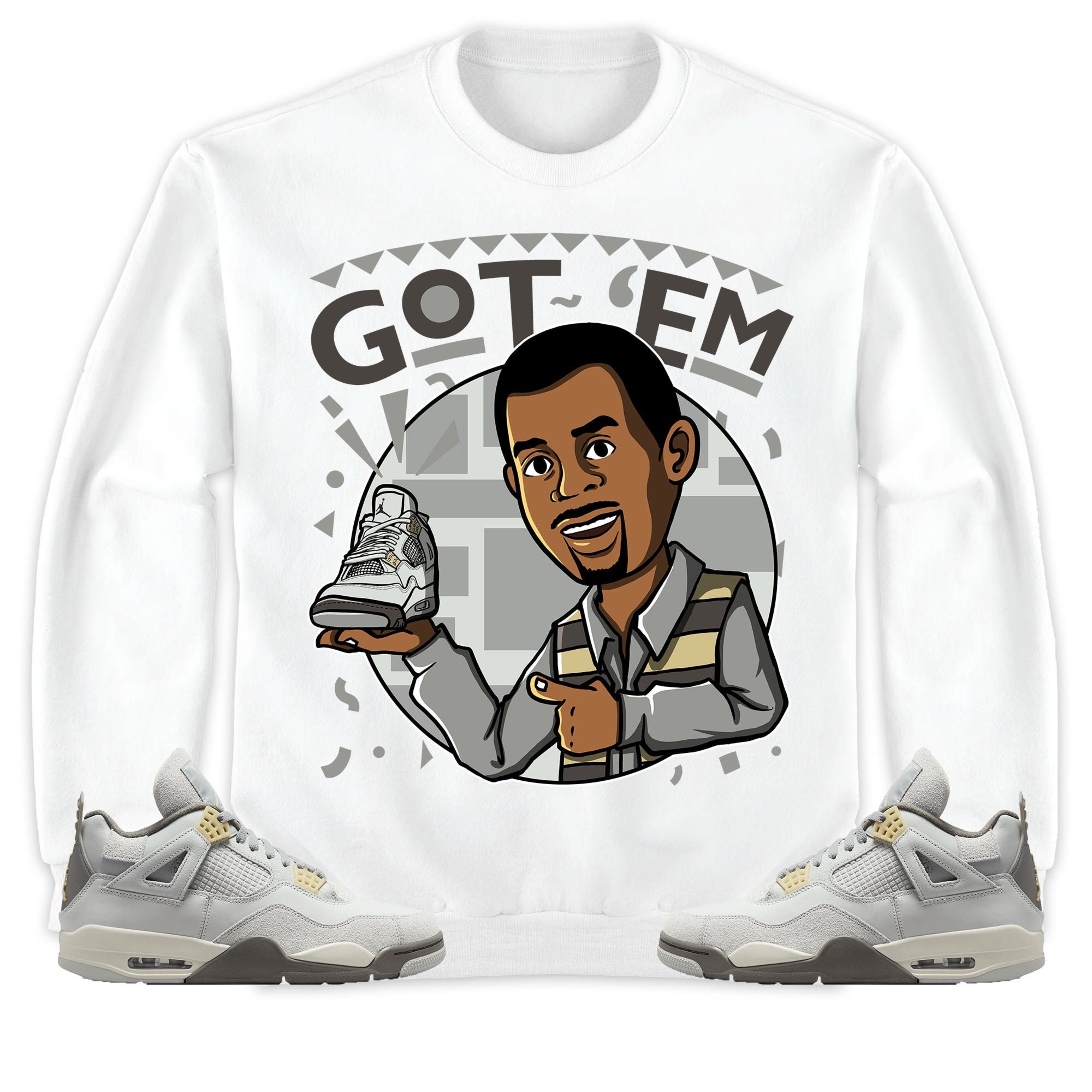 Jordan 4 SE Craft Photon Dust Unisex Shirt Got Em Martin, Shirt To Match Sneaker