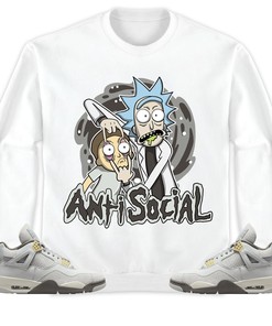 Jordan 4 SE Craft Photon Dust Unisex Shirt Rick Anti Social, Shirt To Match Sneaker
