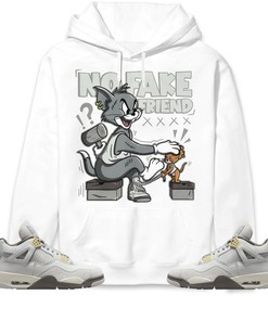 Jordan 4 SE Craft Photon Dust Unisex Sweatshirt, Hoodie Fake Friend Cat And Mouse, Shirt To Match Sneaker