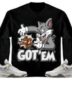 Jordan 4 SE Craft Photon Dust Unisex Sweatshirt, Hoodie Got Em Cat And Mouse, Shirt To Match Sneaker