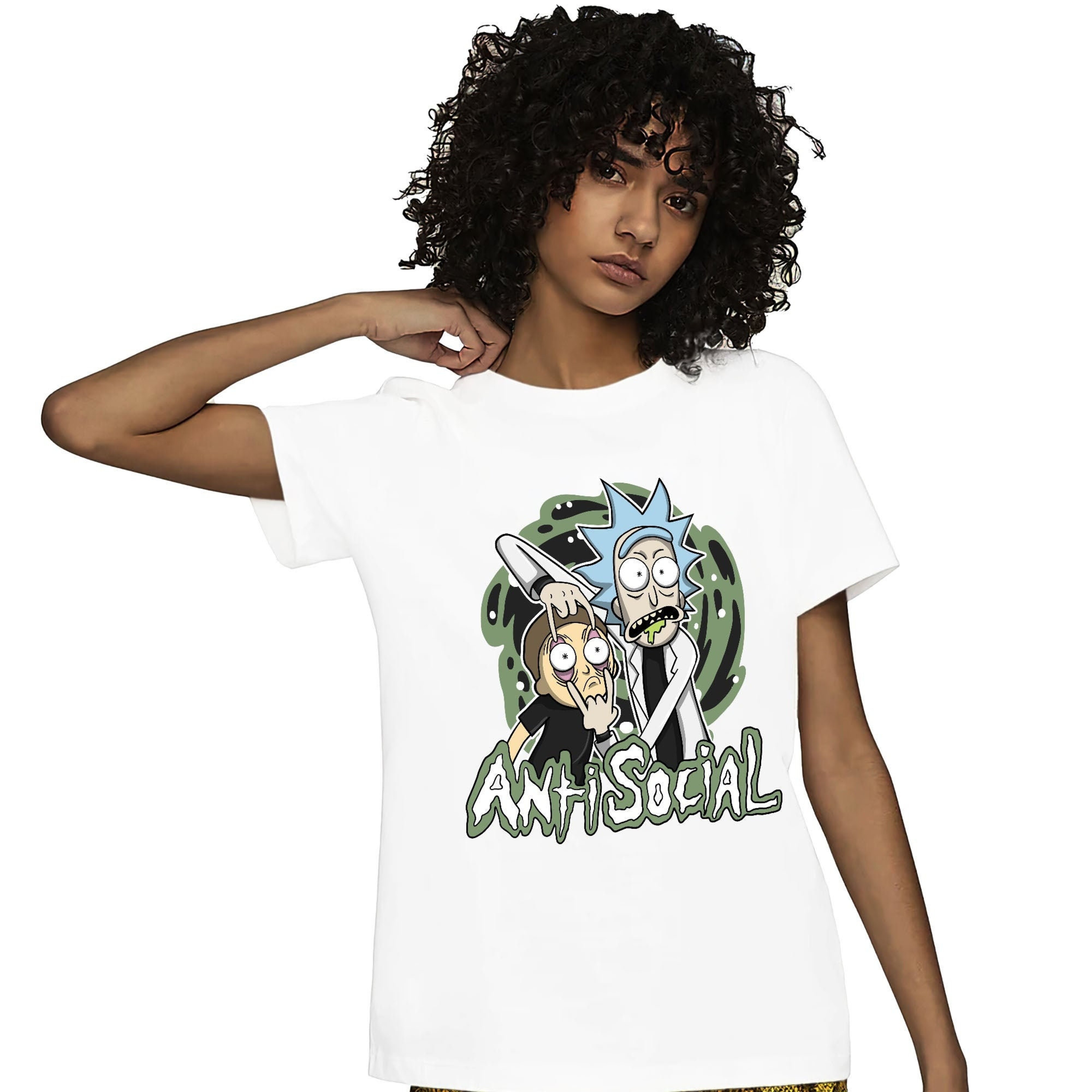 Jordan 4 Seafoam Oil Green Unisex Shirt Rick Anti Social, Shirt To Match Sneaker