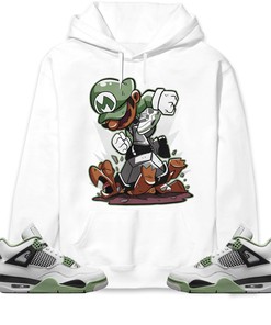 Jordan 4 Seafoam Oil Green Unisex Sweatshirt, Hoodie Super MRO Got Em, Shirt To Match Sneaker