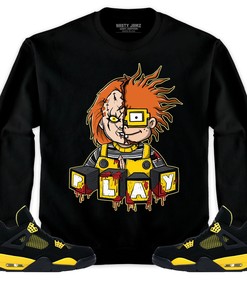 Jordan 4 Thunder Unisex Shirt Chucky Chuk, Shirt To Match Sneaker