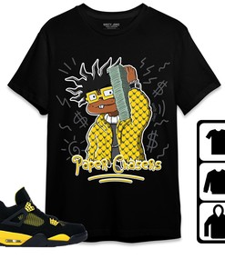 Jordan 4 Thunder Unisex Shirt Chuk Money, Shirt To Match Sneaker