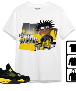 Jordan 4 Thunder Unisex Shirt GTA, Shirt To Match Sneaker
