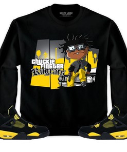 Jordan 4 Thunder Unisex Shirt GTA, Shirt To Match Sneaker