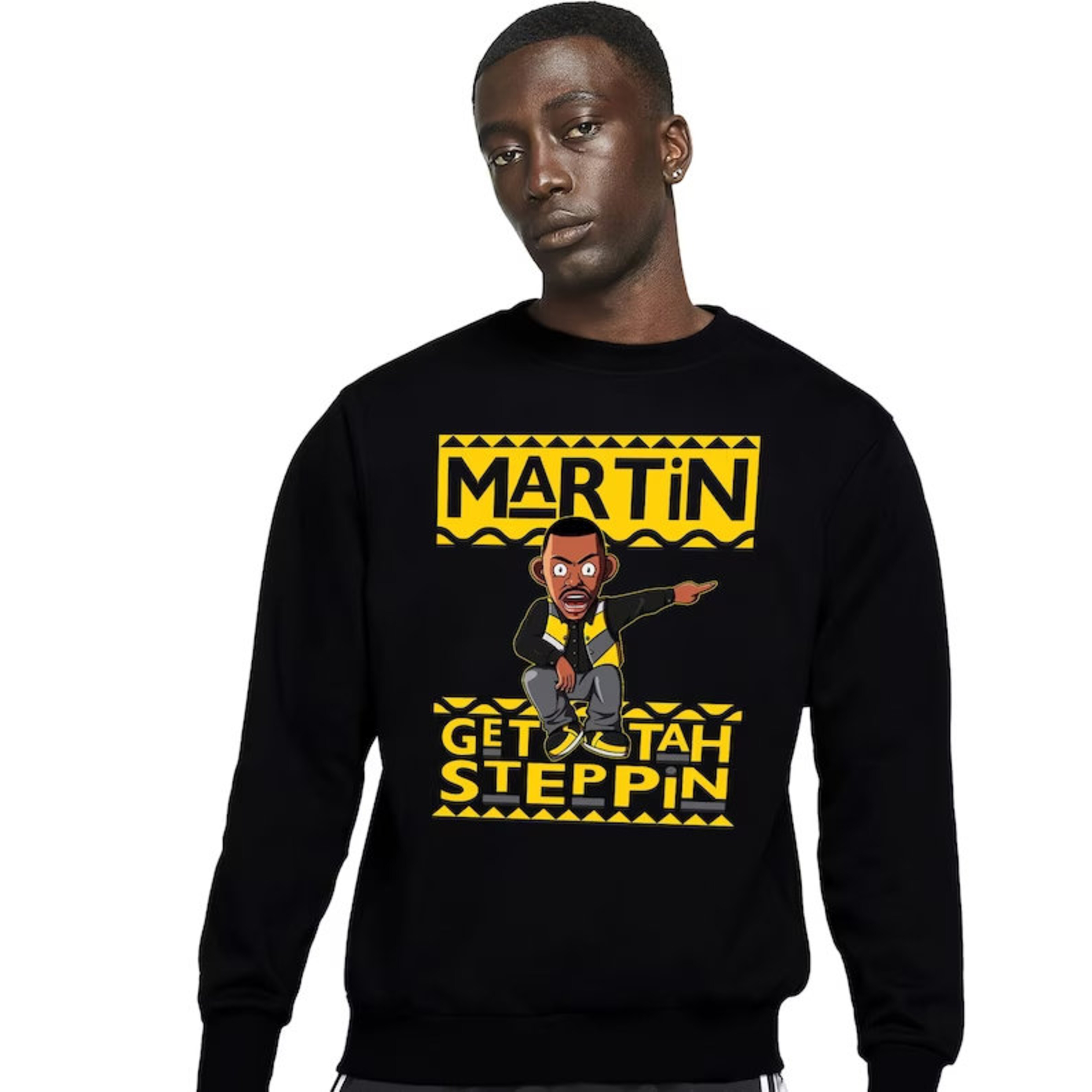 Jordan 4 Thunder Unisex Shirt Martin Get Tah Steppin Shirt, Shirt To Match Sneaker