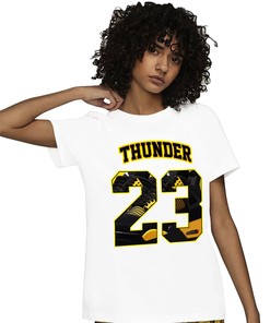 Jordan 4 Thunder Unisex Shirt Number 23 CM4 Name, Shirt To Match Sneaker