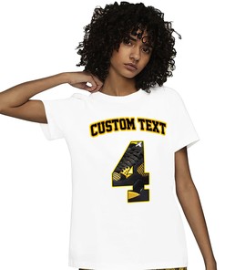Jordan 4 Thunder Unisex Shirt Number 4 CM4 Custom Text, Shirt To Match Sneaker