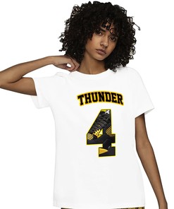 Jordan 4 Thunder Unisex Shirt Number 4 CM4 Name, Shirt To Match Sneaker