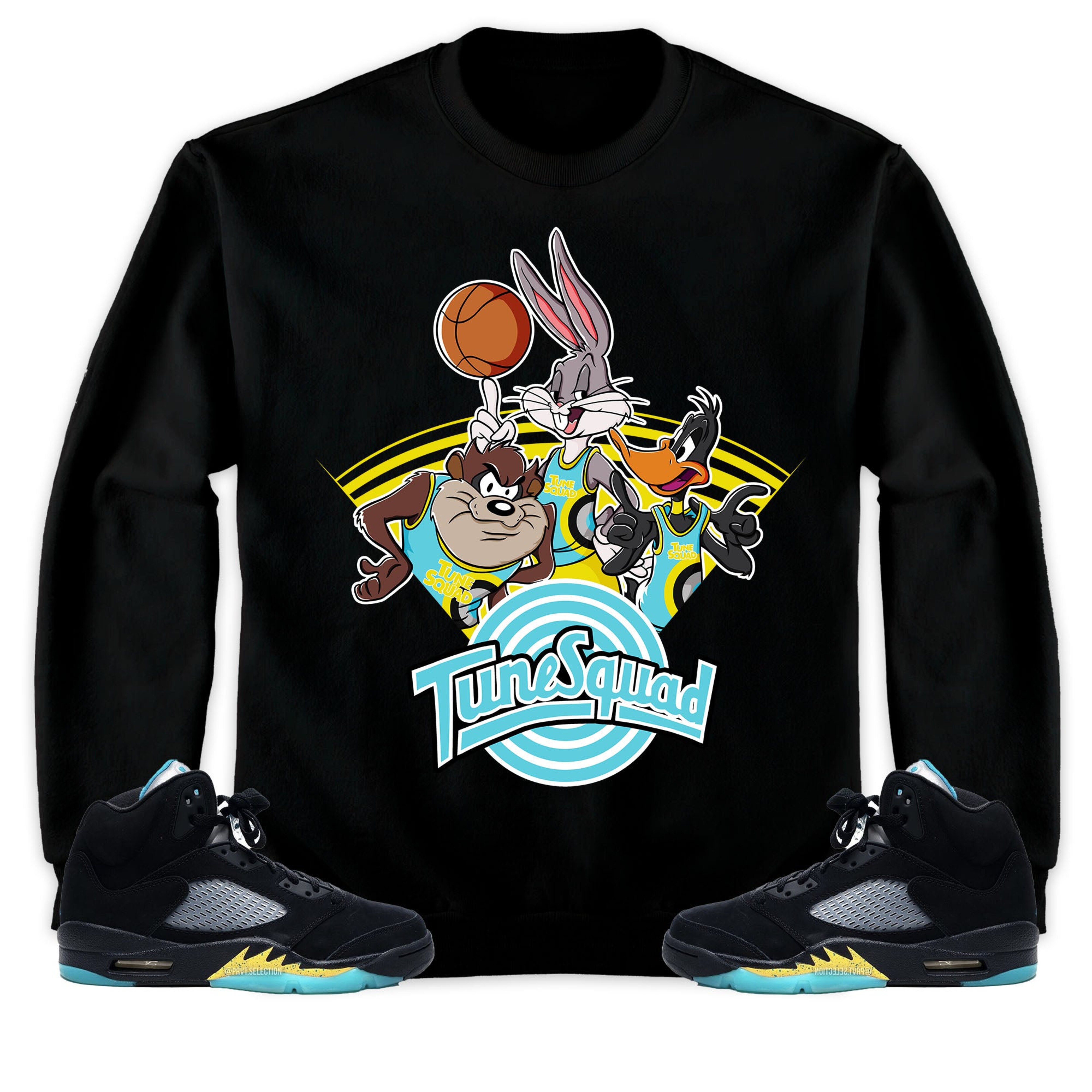 Jordan 5 Aqua Unisex Shirt Bunny Friends Basketball, Shirt To Match Sneaker