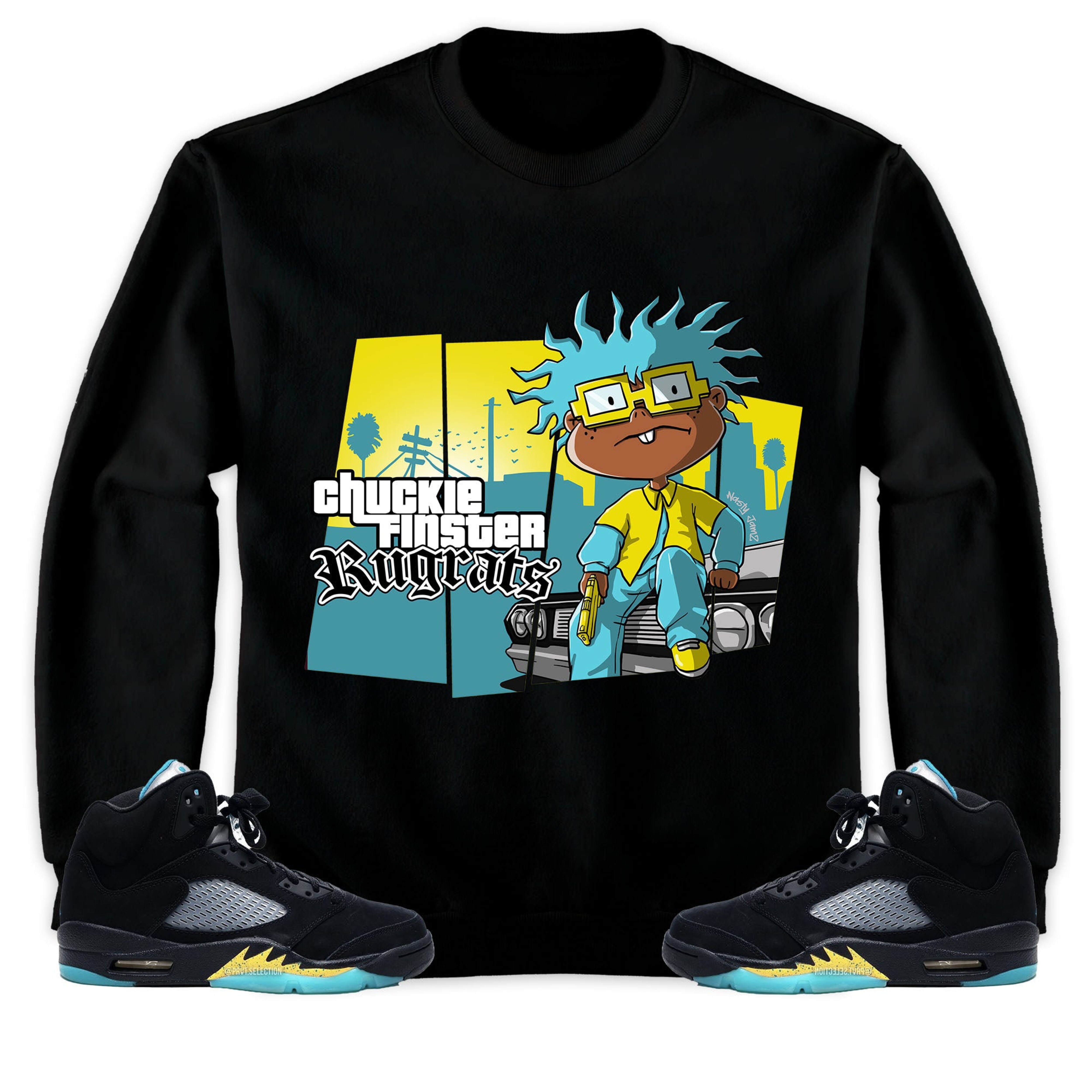 Jordan 5 Aqua Unisex Shirt GTA, Shirt To Match Sneaker