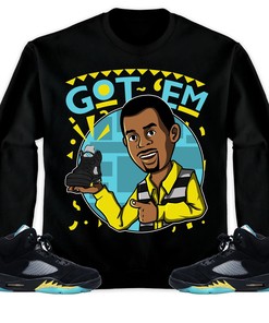 Jordan 5 Aqua Unisex Shirt Got Em Martin, Shirt To Match Sneaker