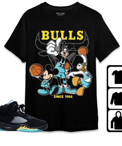 Jordan 5 Aqua Unisex Shirt, Hoodie Sweatshirt Disney Basketball, Shirt To Match Sneaker