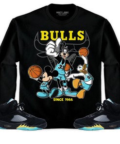 Jordan 5 Aqua Unisex Shirt, Hoodie Sweatshirt Disney Basketball, Shirt To Match Sneaker