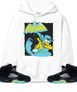 Jordan 5 Aqua Unisex Sweatshirt, Hoodie Shirts Bartman Simpson, Shirt To Match Sneaker