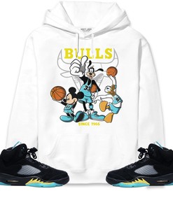 Jordan 5 Aqua Unisex Sweatshirt, Hoodie Shirts Disney Basketball, Shirt To Match Sneaker